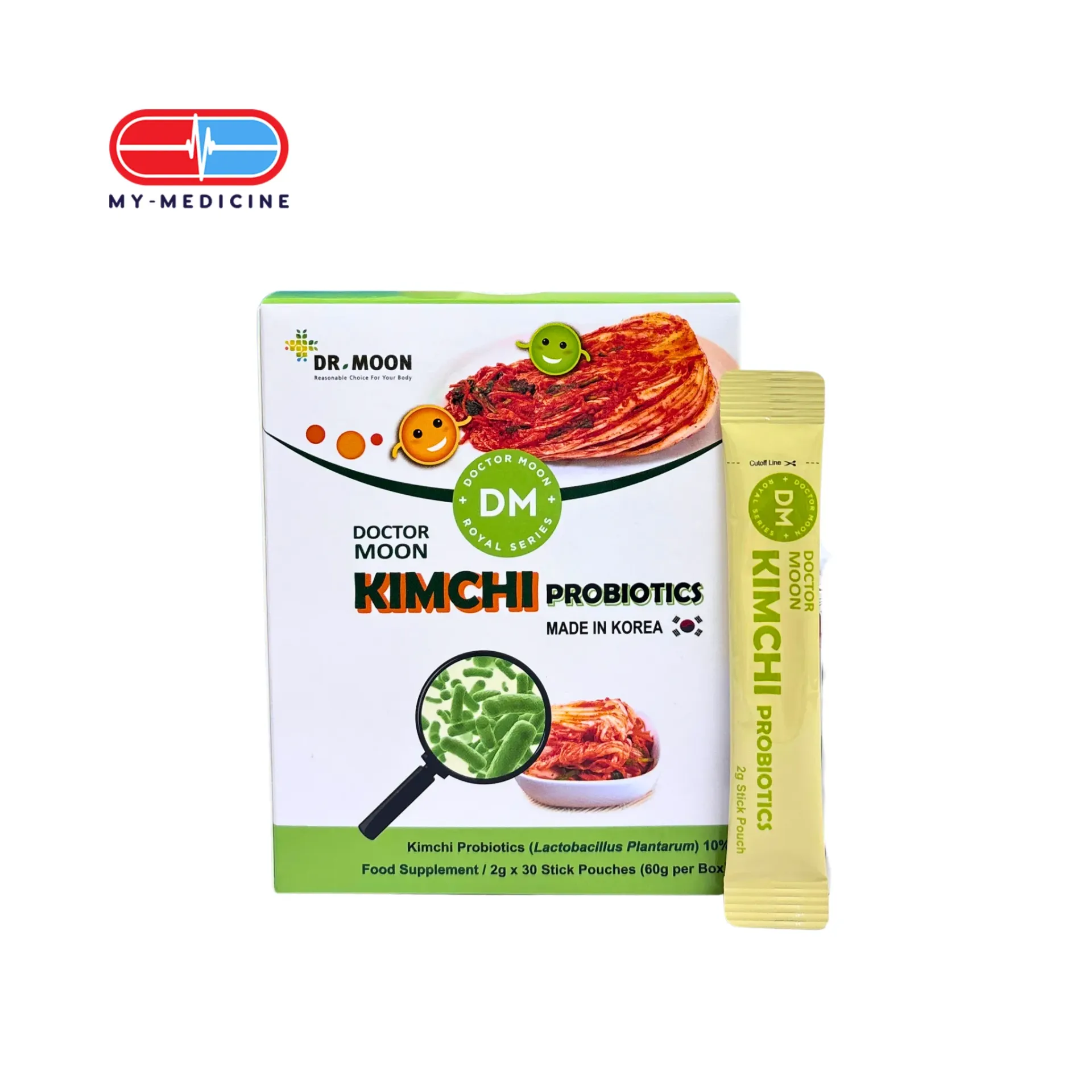 Dr. Moon Kimchi Probiotics 2g (1's)